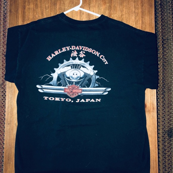 Super Rare Harley T-shirt “Tokyo, Japan” - Picture 2 of 8